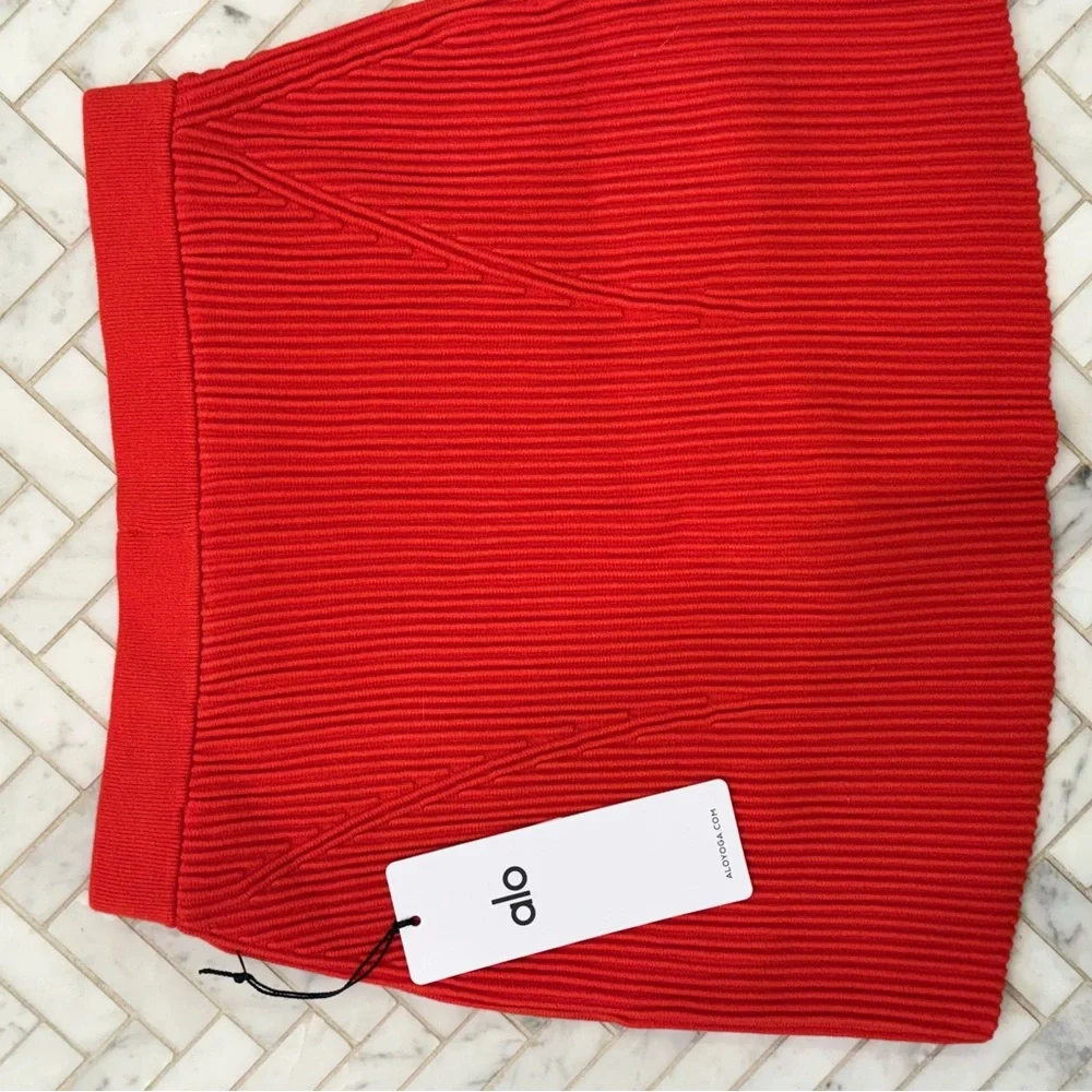 ALO yoga knit high waist Skirt